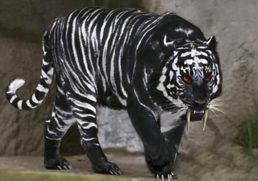黑蓝虎灭绝了吗(世界上真的有黑蓝虎这个生物吗)